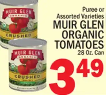 C Town MUIR GLEN ORGANIC TOMATOES offer