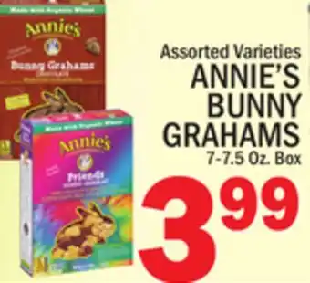 C Town ANNIE'S BUNNY GRAHAMS offer