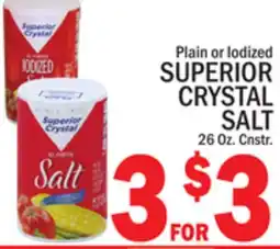 C Town SUPERIOR CRYSTAL SALT offer