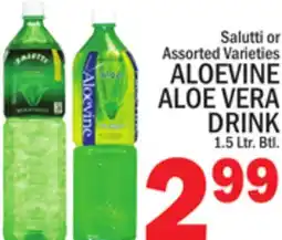 C Town ALOEVINE ALOE VERA DRINK offer