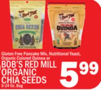 C Town BOB'S RED MILL ORGANIC CHIA SEEDS offer