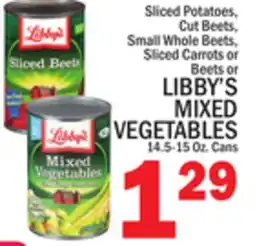 C Town LIBBY'S MIXED VEGETABLES offer