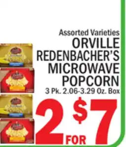 C Town ORVILLE REDENBACHER'S MICROWAVE POPCORN offer