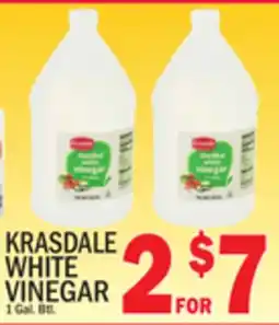 C Town KRASDALE WHITE VINEGAR offer