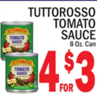 C Town TUTTOROSSO TOMATO SAUCE offer