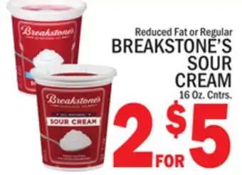 C Town BREAKSTONE'S SOUR CREAM offer