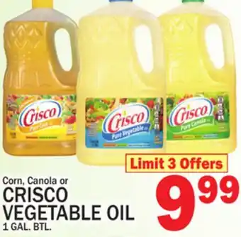 C Town CRISCO VEGETABLE OIL offer