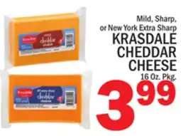 C Town KRASDALE CHEDDAR CHEESE offer