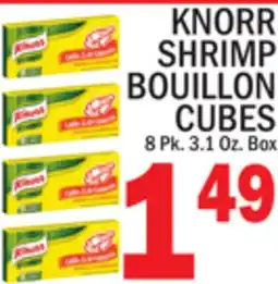 C Town KNORR SHRIMP BOUILLON CUBES offer