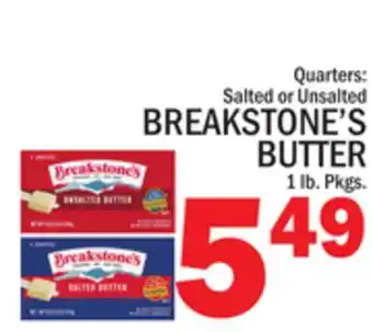 C Town BREAKSTONE'S BUTTER offer