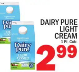 C Town DAIRY PURE LIGHT CREAM offer