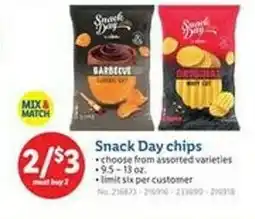 Lidl Snack Day chips offer