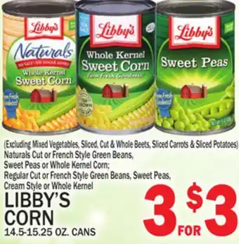 C Town LIBBY'S CORN offer