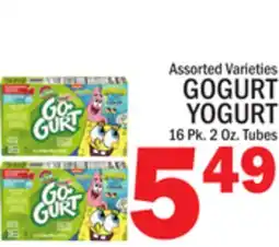 C Town GOGURT YOGURT offer