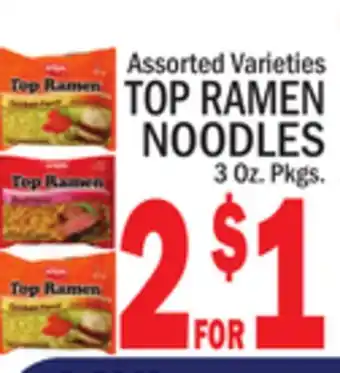 C Town TOP RAMEN NOODLES offer