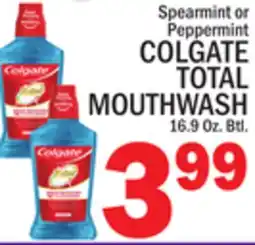 C Town COLGATE TOTAL MOUTHWASH offer