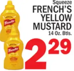 C Town FRENCH'S YELLOW MUSTARD offer