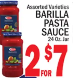 C Town BARILLA PASTA SAUCE offer