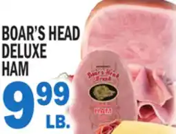 C Town BOAR'S HEAD DELUXE HAM offer