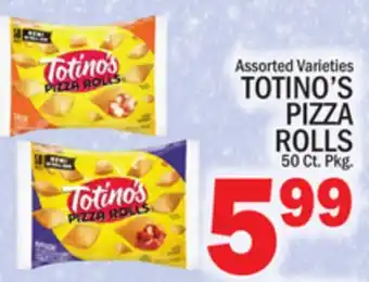 C Town TOTINO'S PIZZA ROLLS offer