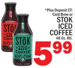 C Town STOK ICED COFFEE offer