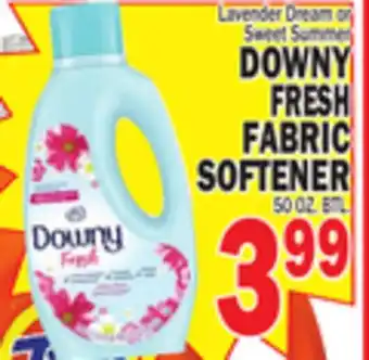 C Town DOWNY FRESH FABRIC SOFTENER offer