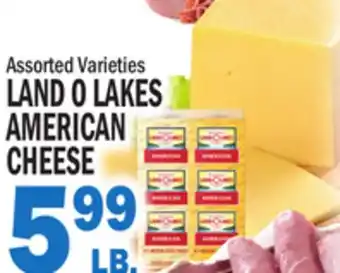 C Town LAND O LAKES AMERICAN CHEESE offer