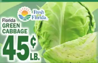 C Town FLORIDA FROM FLORIDA GREEN CABBAGE offer