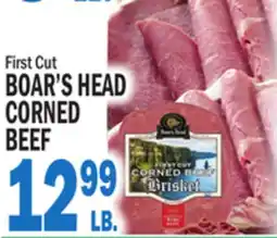 C Town BOAR'S HEAD CORNED BEEF offer