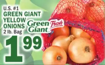 C Town GREEN GIANT YELLOW ONIONS offer