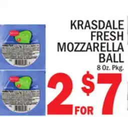 C Town KRASDALE FRESH MOZZARELLA BALL offer