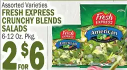 C Town FRESH EXPRESS CRUNCHY BLENDS offer