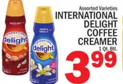 C Town INTERNATIONAL DELIGHT COFFEE CREAMER offer