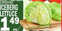 C Town ICEBERG LETTUCE offer