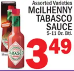 C Town McILHENNY TABASCO SAUCE offer