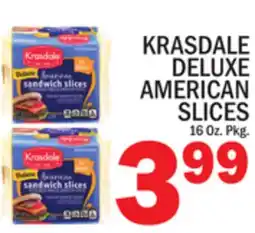 C Town KRASDALE DELUXE AMERICAN SLICES offer