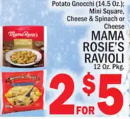 C Town MAMA ROSIE'S RAVIOLI, 12 Oz. Pkg offer