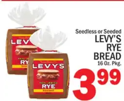 C Town LEVY'S RYE BREAD offer