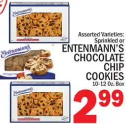 C Town ENTENMANN'S CHOCOLATE CHIP COOKIES offer