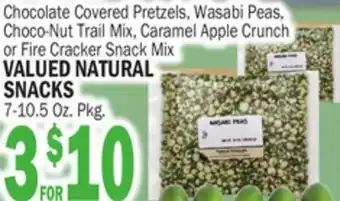 C Town VALUED NATURAL SNACKS offer