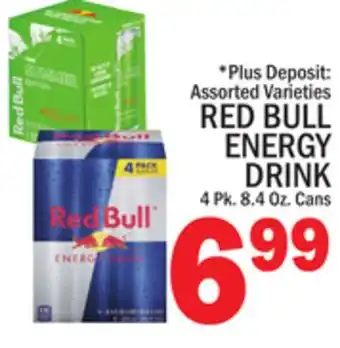 C Town RED BULL ENERGY DRINK offer