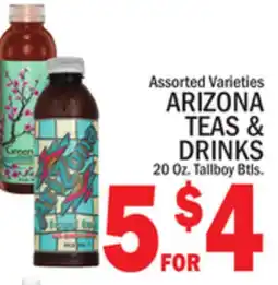 C Town ARIZONA TEAS & DRINKS offer