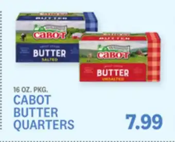 Kings Food Markets CABOT BUTTER QUARTERS offer