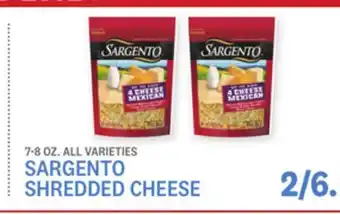 Kings Food Markets SARGENTO SHREDDED CHEESE offer