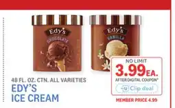 Kings Food Markets EDY'S ICE CREAM offer