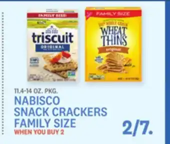 Kings Food Markets NABISCO SNACK CRACKERS FAMILY offer