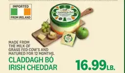 Kings Food Markets CLADDAGH BÓ IRISH CHEDDAR offer