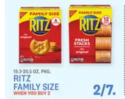 Kings Food Markets RITZ FAMILY SIZE offer