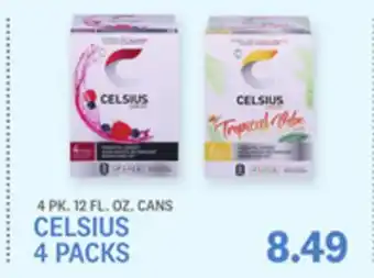 Kings Food Markets CELSIUS 4 PACKS offer