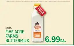 Kings Food Markets FIVE ACRE FARMS BUTTERMILK offer